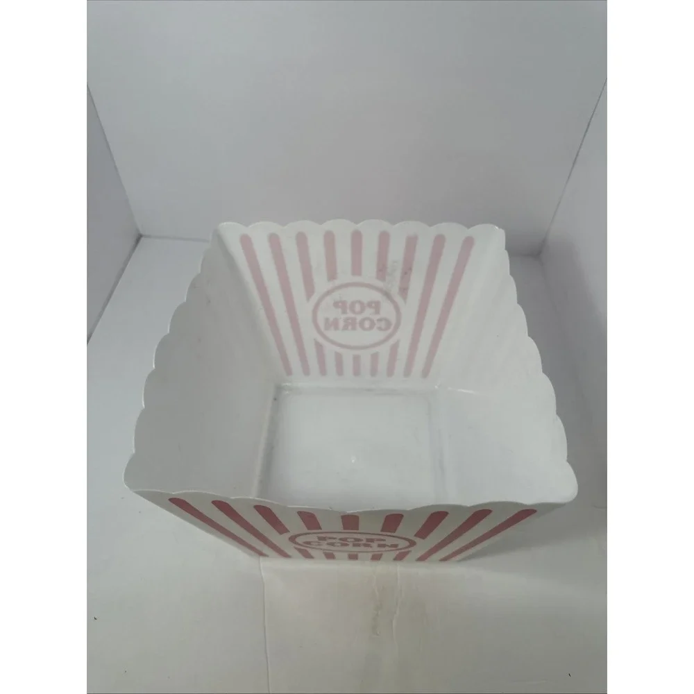 TheLeague Large Plastic Popcorn Container/Bucket- 8.75